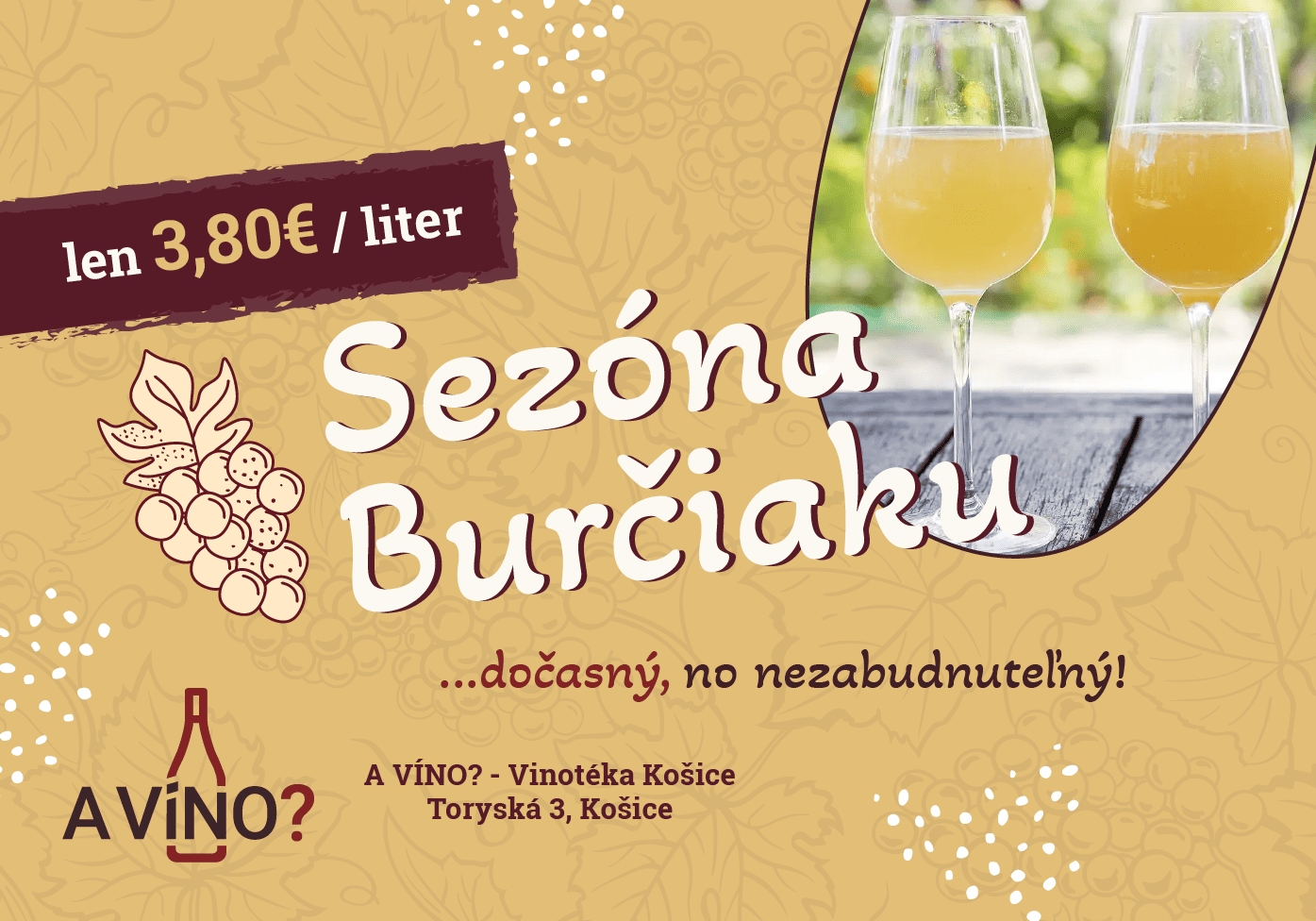Posledná várka červeného burčiaku tejto sezóny!